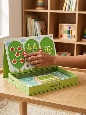 NEW Montessori Magnetic Math Learning Game Educational STEM Travel Toy Kids